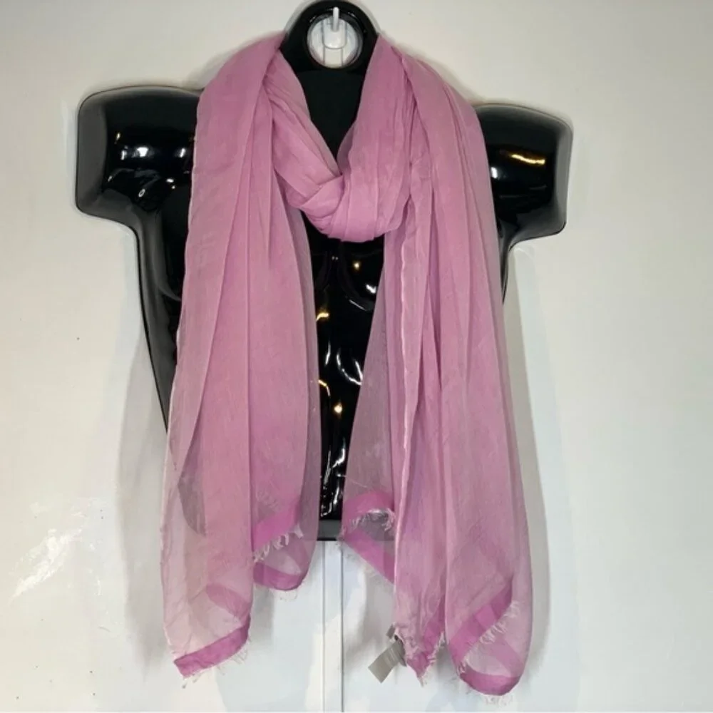 MXsold Nordstrom Modal &Silk Scarf in Lilac - Picture 1 of 7